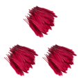 thumbnail image 3 of Maytalsory 100x DIY Boho Style Wild And Colorfast Feathers For Crafts Tear-resistant Burgendy 3Set, 3 of 6