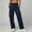 Style1-Navy womens pants, variant on Mceream Cargo Pants for Women Trendy Y2K Streetwear Wide Leg Joggers Stretchy Casual Summer Travel Hiking Pants Plus Size Pants Pantalones Cargo Para Mujer Black S