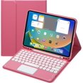 thumbnail image 1 of Touch Keyboard Case for iPad (A16) 11th Generation 11 Inch (2025), iPad 10th Generation 10.9 Inch (2022) with Pencil Holder - Magnetically Detachable Touch Bluetooth Keyboard, 1 of 7