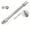 L, variant on Flexible Socket Extension Bar, Staron Heavy Duty Ratchet Wrench Extensions, 3 Drive Sizes Chrome Vanadium Steel Flexible Shaft Automotive Repair Tool Kit Tight Spaces