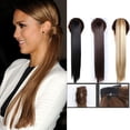 thumbnail image 4 of Synthetic Wig Long Straight Protective Ponytail Wig Hair Wig, 4 of 10