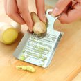 thumbnail image 4 of Graters for Kitchen Stainless Steel Practical Kitchen Ginger Wasabi Stainless Steel Garlic Grater Bento Mill Tool, 4 of 6
