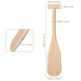 thumbnail image 2 of BEADCEST Petit Bateau Aviron Bois Design Ergonomique pour Utilisation 1 Pcs, 2 of 8