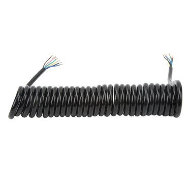 Câble d'Extension de Remorque, 12.8 Pieds Câble d'Alimentation de Remorque Largement Utilisé 7 Couleurs de Base pour RV