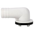 thumbnail image 2 of Air Conditioner Drain, Air Conditioner Drain Outlet Connector Drain Outlet Connector, ABS Material 1.9x1x1.1Inch For Air Conditioner Draining Wastewater, 2 of 8