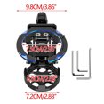 thumbnail image 2 of TopLLC Tools&Home Improvement Folding Turntable Water Cup Aluminum Alloy Folding Cup With Rotation Turntable And Screws Tool Light Bicycle Bottle For Motorcycles Bicycles Water cup holder, 2 of 5