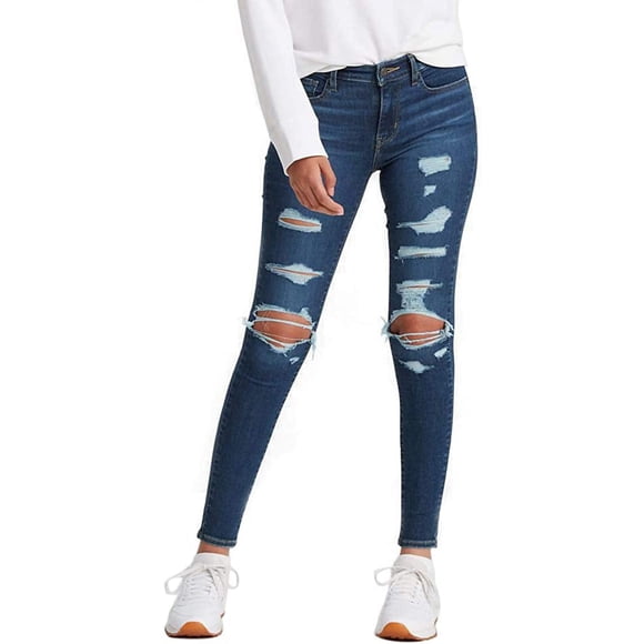 Levi’s Women’s 710 Super Skinny Jeans, Indigo, 25 (US 0) R