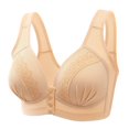 thumbnail image 1 of Womens Comfy Bra, Posture Correction Front-Close Bra, Womens Ultra-Comfy Bra, Front Hook, Stretch Lace, Posture Correction-One Piece Bra, 1 of 4