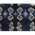 thumbnail image 4 of oneOone Georgette Viscose Fabric Diamond & Swirl Ikat Decor Fabric Printed BTY 42 Inch Wide, 4 of 4