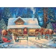 thumbnail image 5 of Buffalo Games - Chuck Pinson - Winter's Oasis -1000 Piece Jigsaw Puzzle, 5 of 5