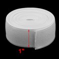 thumbnail image 2 of Unique Bargains Polyester Springy Stretchy Knitting Sewing Elastic Band Strap White 2.73 Yards, 2 of 5