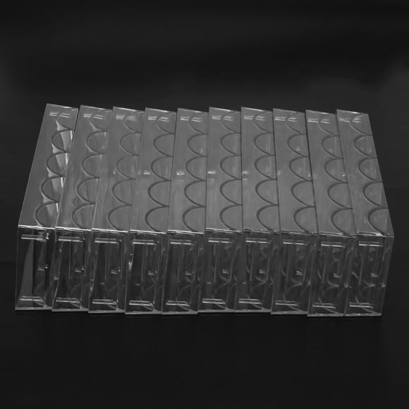 20Pcs Professional Acrylic Poker Chips 200 Chip Trays (Without Cover)
