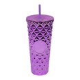 thumbnail image 1 of TIELUTT Summer 710 800ml Reusable Cup with Lid and Straw Cold Drink Cup with Straw Clear Cup Camping Kitchen Cups Glasses 32 Can Shaped Glass Cups Drinking Set up Glass with Measurements 5 Ounce, 1 of 8