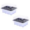 thumbnail image 1 of Vaidha Indoor Propagation Box Mini Greenhouse Propagation Set Tray With Lid 1/2/5PCS, 1 of 2