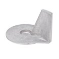 thumbnail image 2 of Outboard Trim Tab Anode, Antiwear Antioxidation Heat Resistant Boat Motor Trim Tab Anode 822157T2  For 2 4 Stroke Engines, 2 of 8