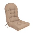 thumbnail image 2 of jinwen High Back Patio Chair Cushion Indoor Outdoor High Back Rocking Chair Cushion Khaki, 2 of 8