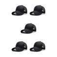 thumbnail image 1 of VONKY Adjustable Summer Thin Baseball Cap Breathable Comfortable Sporty Style Sun Protection Fashionable black 5Set, 1 of 6