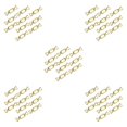 thumbnail image 1 of relayinert Candy Shaped Mini Necklace Organizer Earrings Necklace Storage Yellow 10 Pcs 5Set, 1 of 6