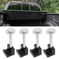 thumbnail image 4 of Truck Tool Box Mounting Kit, Truck Tool Box Tie Downs Rigid Fixation Aluminum High Strength No Drilling  for Cargo Management Systems, 4 of 7