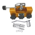 thumbnail image 3 of jinwen Chainsaw Teeth Sharpening Tool Jig Grinder Accessories Compact Hand Operated Golden, 3 of 9