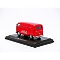 thumbnail image 4 of 1962 Volkswagen Coca Cola Fourgonnette Cargo Rouge 1/43 Modèle Moulé sous Pression par Motorcity Classics, 4 of 6