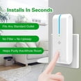 thumbnail image 4 of BAOPAI Negative Ion Air Purifier for Home Use Remove Secondhand Smokes Formaldehyde Odor Eliminator with Night Light Portable for Travel, 4 of 9
