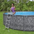 thumbnail image 2 of Bestway Flowclear Échelle de Piscine hors Terre à Cadre en A en Métal Robuste de 52 Pouces, 2 of 11