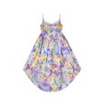 thumbnail image 2 of Robe Fille Haute-Basse Multi-Couleur Ajustable Sans Manches 6 Ans, 2 of 7