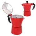 thumbnail image 4 of Ddisassemble Machine à Espresso, Machine à Espresso pour Cuisinière en Aluminium, Bureau pour la Maison Rouge, 4 of 8