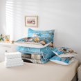 thumbnail image 4 of YST Summer Beach Theme 7-Piece Comforter Set, Ocean Animal Bedding, Full Size, 4 of 4