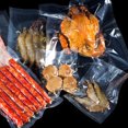 thumbnail image 1 of pitrice 100PCS/Set Vacuum Clear Cooked Food Saver Packaging Bags Meat Snacks Tea Storage Sealing Plastic Bag, 9x13cm, 1 of 9