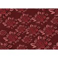 thumbnail image 1 of Ahgly Company Tapis Rectangulaire Lavable en Machine Intérieur Transitionnel Rouge Bordeaux, 3 Pieds x 5 Pieds, 1 of 7