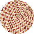 thumbnail image 1 of Ahgly Company Machine Washable Indoor Round Transitional Khaki Gold Area Rugs, 8' Round, 1 of 7
