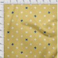 thumbnail image 4 of oneOone Viscose Jersey Medium Yellow Fabric Floral & Craft Projects Decor Fabric Printed By The Yard 60 Inch Wide, 4 of 5