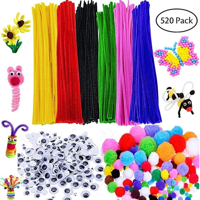 ZZkhGO Children's Crafts Supplies Kit, DIY Art and Craft Activity Set, Creative Toys for Kids Birthday Gifts