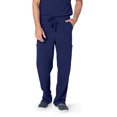 thumbnail image 4 of Adar Addition Scrub Set For Men - Classic V-Neck Scrub Top & Cargo Scrub Pants, 4 of 7