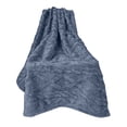 thumbnail image 5 of Fesfesfes Couverture Réversible en Flanelle Taffetas Design Double Texture Conditionnement Canapé Couverture de Sieste Ensemble de Lit Neuf Options de Couleur Décoration Maison, 5 of 5