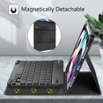 thumbnail image 3 of Fintie Keyboard Case for iPad Air 4th Generation 10.9 Inch 2020 [Built-in Pencil Holder] - Soft TPU Back Cover, 3 of 5