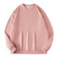 thumbnail image 4 of Ketyyh-chn99 Chandail à Col Rond pour Homme à Manches Longues Décontracté Chaud en Molleton Chandail à Col Rond pour Homme à Manches Longues Décontracté Chaud en Laine Chandail Rose, TG, 4 of 4