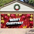 thumbnail image 3 of SIfdSeng Get it Fast Garage Door Banner Background Merry Garage Door Banner Cover Large Background for Outdoor Christma, 3 of 4