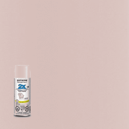 Peinture et apprêt polyvalents Rust-Oleum Painter's Touch 2X Ultra Cover en rose pivoine brillant, peinture en aérosol de 340g