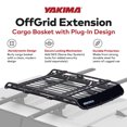 thumbnail image 4 of YAKIMA Rallonge de 18 Pouces pour Panier de Chargement OffGrid Moyen avec Conception à Brancher, 4 of 12