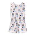 thumbnail image 1 of Bluey Girls Pink Character AOP Sleeveless Playsuit (2-3 Years), 1 of 6