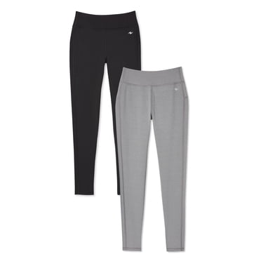 Lot de 2 leggings de base Athletic Works pour filles