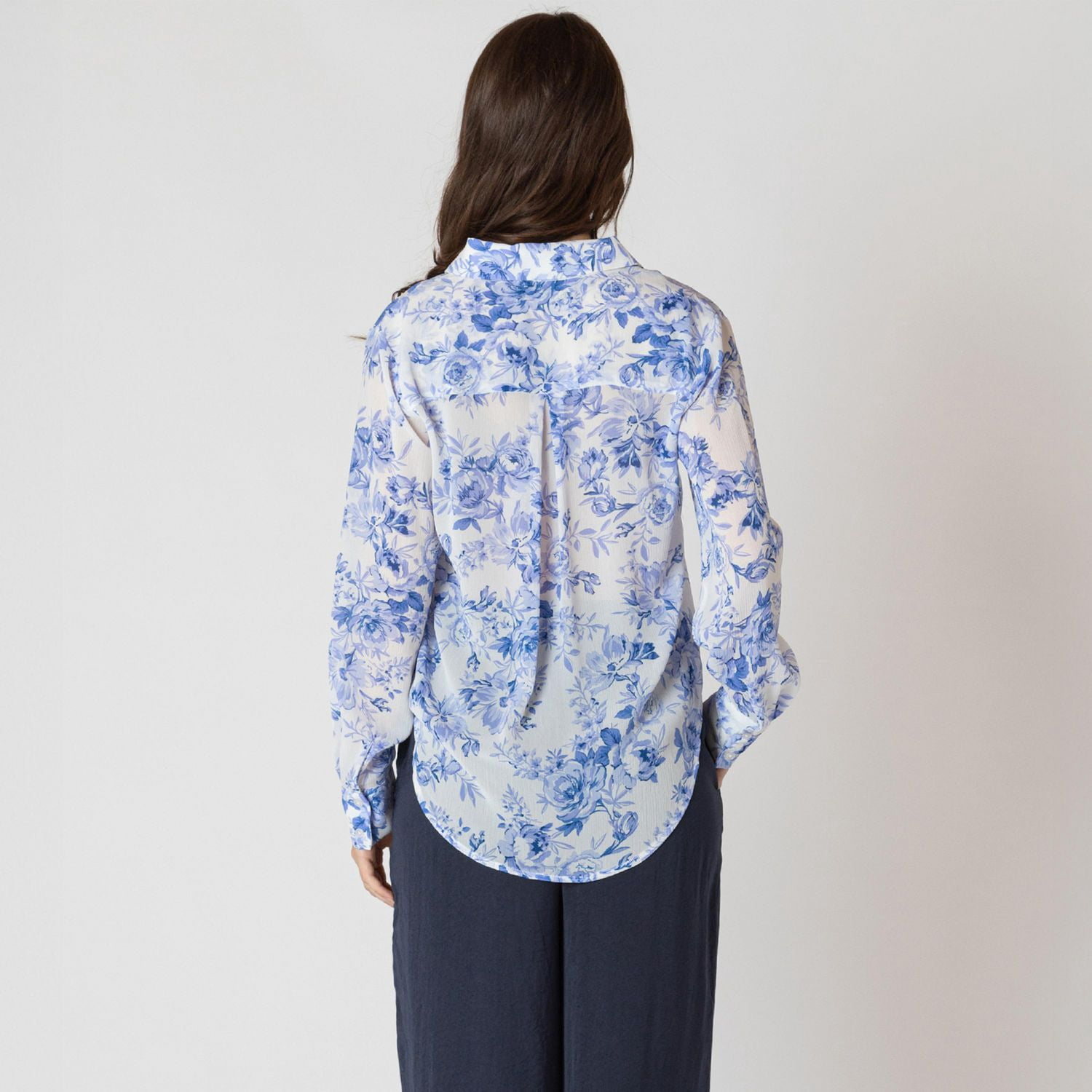 Devoted, Blouse fluide en mousseline, tailles TP à TG