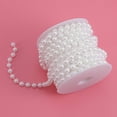 thumbnail image 3 of HLONK White Acrylic Loose Bead  0.31”  (100 Count), 3 of 6