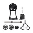 thumbnail image 1 of koolsoo Bike Computer Combo Mounted Base Extension Adapter Cycling Action Camera Bracket Black, 1 of 8