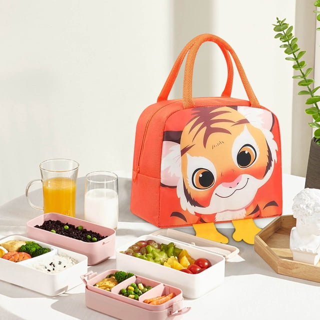 Amzcrzy Lunch Box forWomen Insulated Bag Lunch Box Portable Bag Convenient Bag Work Class Students Bring Rice Package Aluminum Foil Lunch Box Insulated Lunch Meal Prep Containers Lunch Box