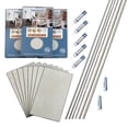 thumbnail image 1 of PALISADE 25.6 in. x 14.8 in. Tile Shower and Tub Surround Kit in Wintry Mix, 1 of 1