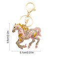 thumbnail image 3 of Wooowa Cute Horse Racing Keychain - Stylish Bag Charm Accessory for Cars Purses & Thoughtful Small Gift Ideas, 3 of 6